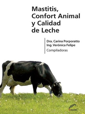 cover image of Mastitis, confort animal y calidad de leche